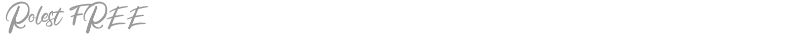 Rolest font preview